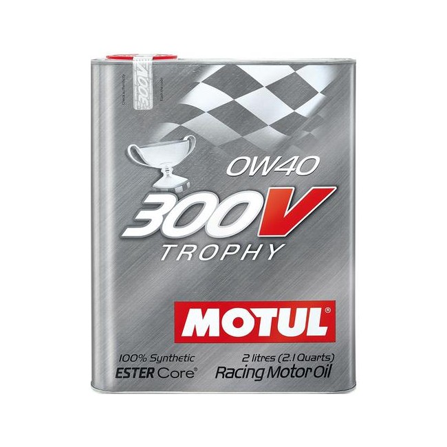 MOTUL ACEITE 2L 0W40 300V TROPHY MOTUL ACEITE 2L 0W40 300V TROPHY
