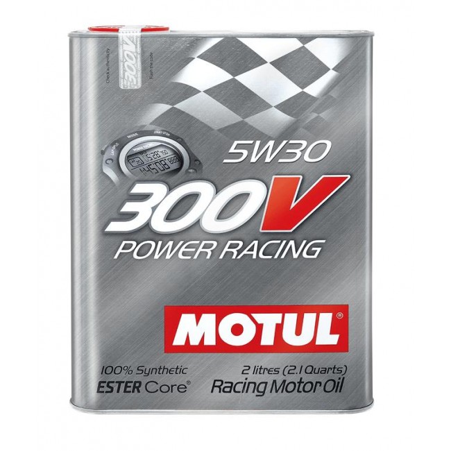 MOTUL ACEITE 2L 5W30 300V POWER RACING