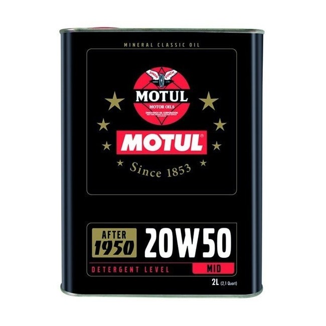 MOTUL ACEITE 2L 20W50 CLASSIC MOTUL ACEITE 2L 20W50 CLASSIC