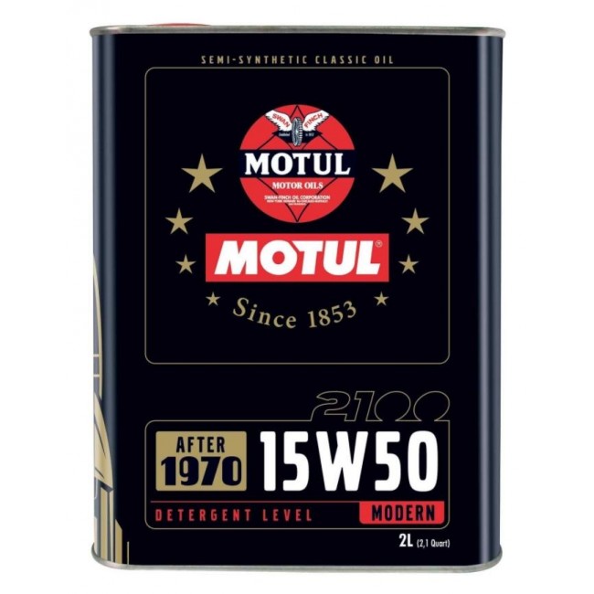 MOTUL ACEITE 2L 15W50 2100 CLASSIC MOTUL ACEITE 2L 15W50 2100 CLASSIC