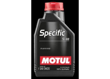 MOTUL ACEITE 1L 0W20 SPECIFIC 5122