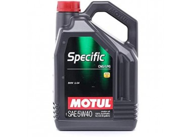 MOTUL ACEITE 5L 5W40 SPECIFIC CNG/LPG
