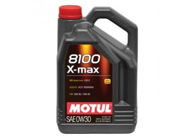MOTUL ACEITE 5L 0W30 8100 X-MAX