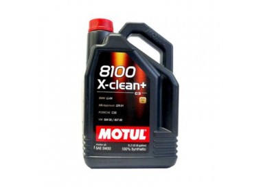 MOTUL ACEITE 5L 5W30 8100 X-CLEAN 