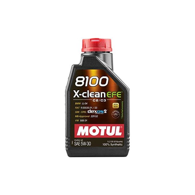 MOTUL ACEITE 1L 5W30 8100 X-CLEAN EFE C2/C3