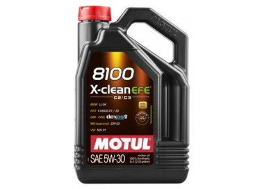 MOTUL ACEITE 5L 5W30 8100 X-CLEAN EFE C2/C3