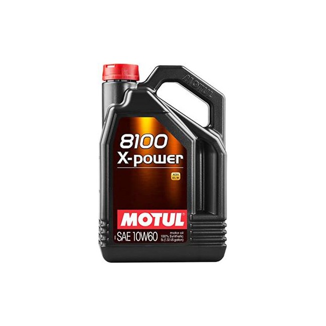 MOTUL ACEITE 5L 10W60 8100 X-POWER MOTUL ACEITE 5L 10W60 8100 X-POWER