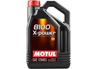 MOTUL ACEITE 5L 10W60 8100 X-POWER
