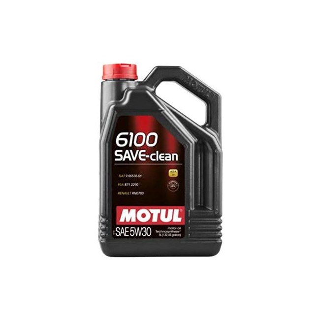 MOTUL ACEITE 5L 5W30 6100 SAVE-CLEAN C2