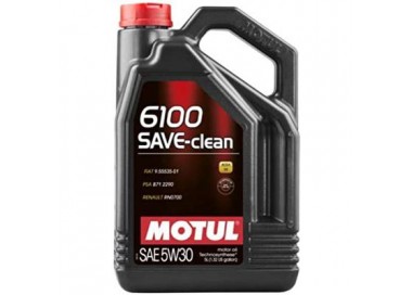 MOTUL ACEITE 5L 5W30 6100 SAVE-CLEAN C2