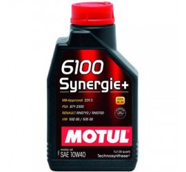MOTUL ACEITE 2L 10W40 6100 SYNERGIE 