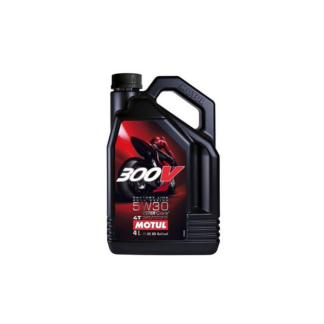 MOTUL ACEITE 4T 4L 5W30 300V FL ROAD RACING