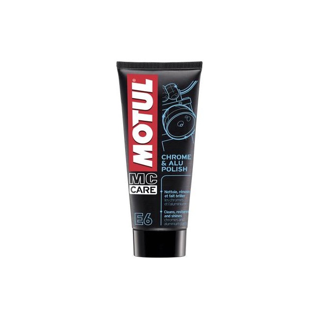 MOTUL E6 CHROME & ALU POLISH 100ML MOTUL E6 CHROME & ALU POLISH 100ML