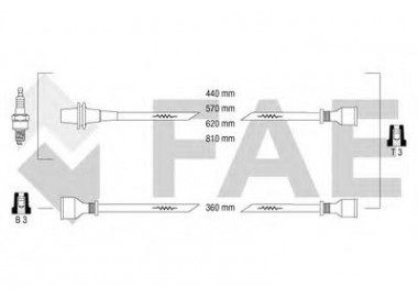 FAE CABLES BUJIAS