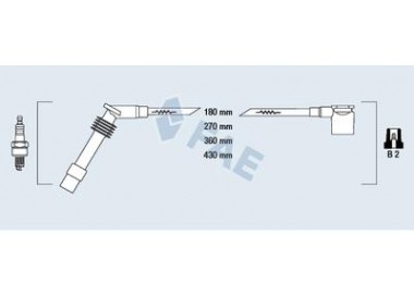 FAE CABLES BUJIAS