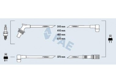 FAE CABLES BUJIAS