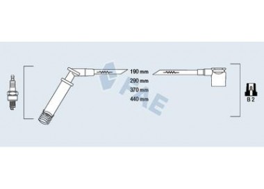 FAE CABLES BUJIAS