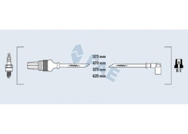 FAE CABLES BUJIAS