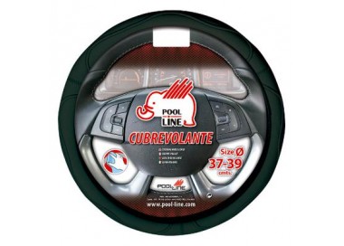 POOL LINE CUBREVOLANTE POLIPIEL GRIP NEGRO/NEGRO