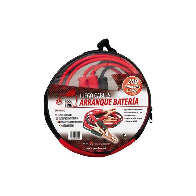 POOL LINE CABLES ARRANQUE 200A 9MMX3 5M POOL LINE CABLES ARRANQUE 200A 9MMX3 5M