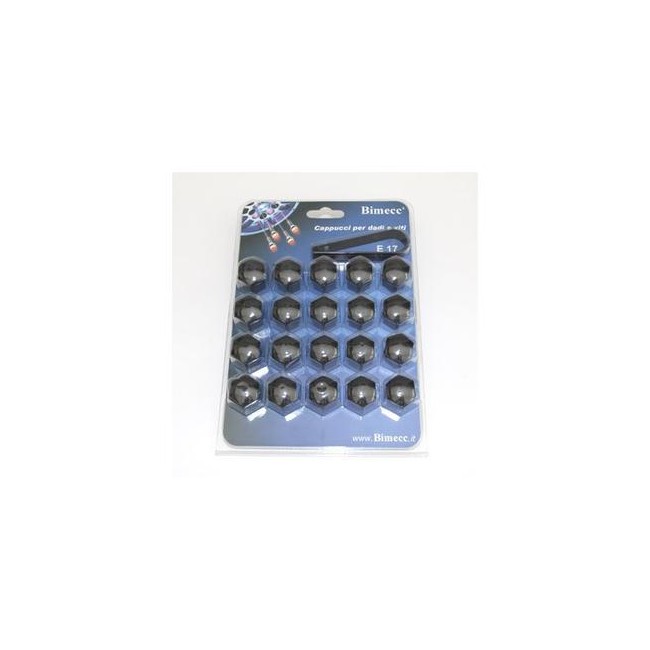 BIMECC TAPON TORNILLERIA D17 NEGROS 20 PZAS