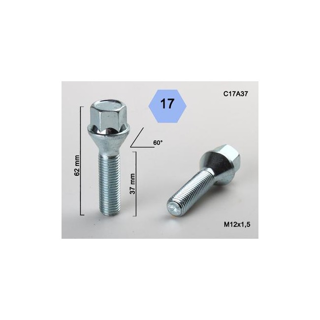 BIMECC TORNILLO 12X1 50 CONICO D17 L37